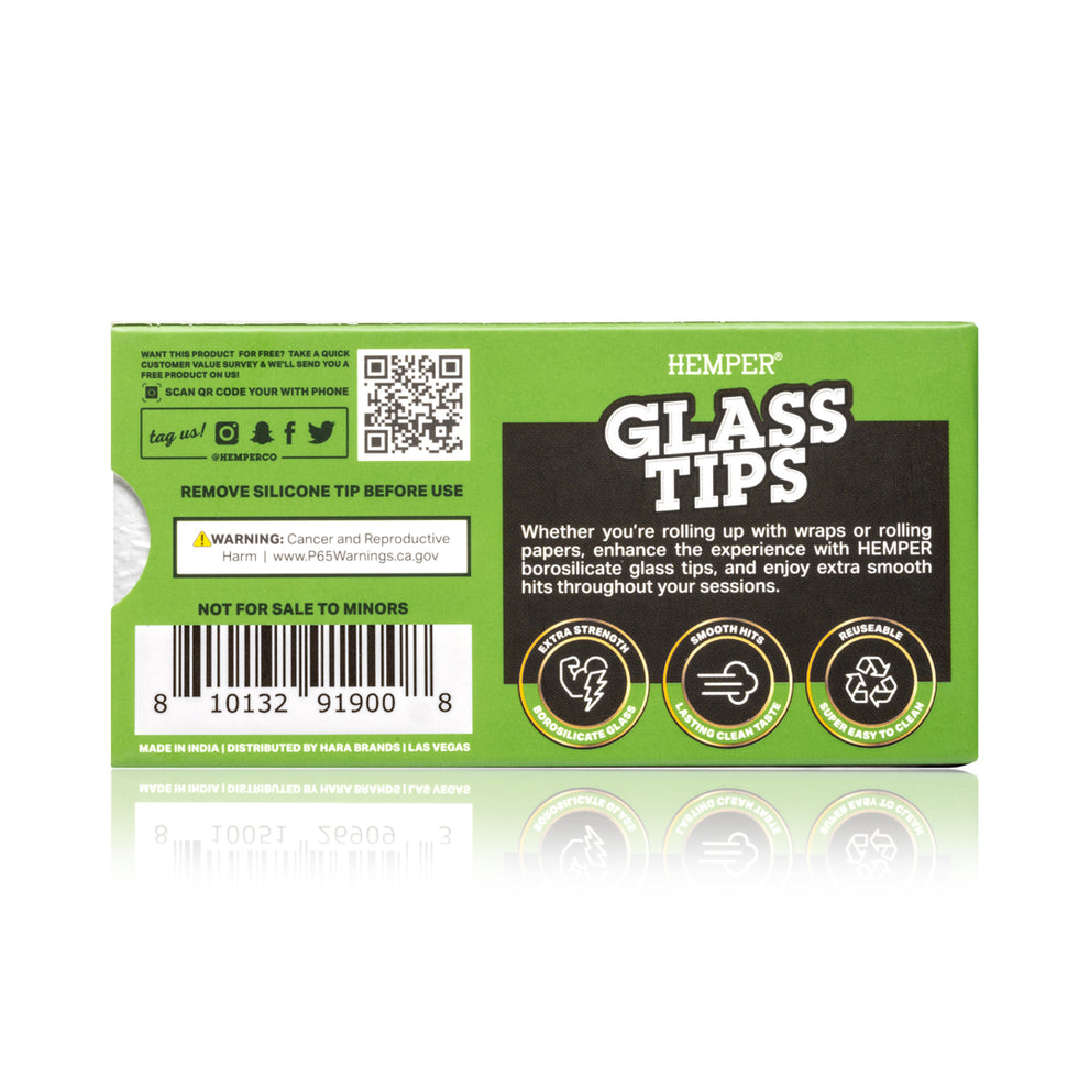 HEMPER Glass Filter Tips - 2
