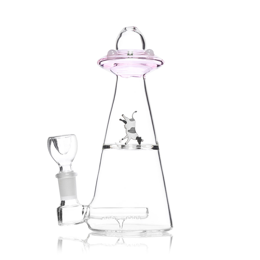 HEMPER Pink UFO Vortex Bong - 7