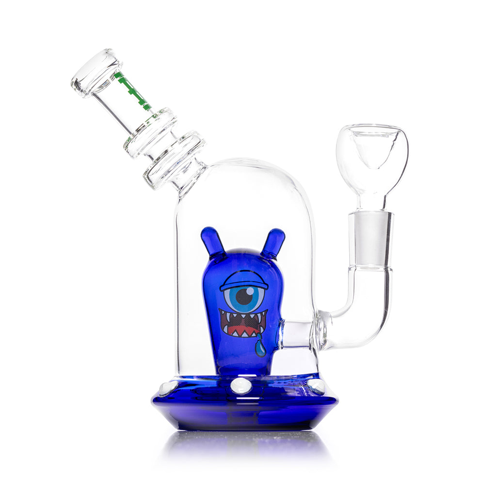 HEMPER Blue Space Monster Bong - 9
