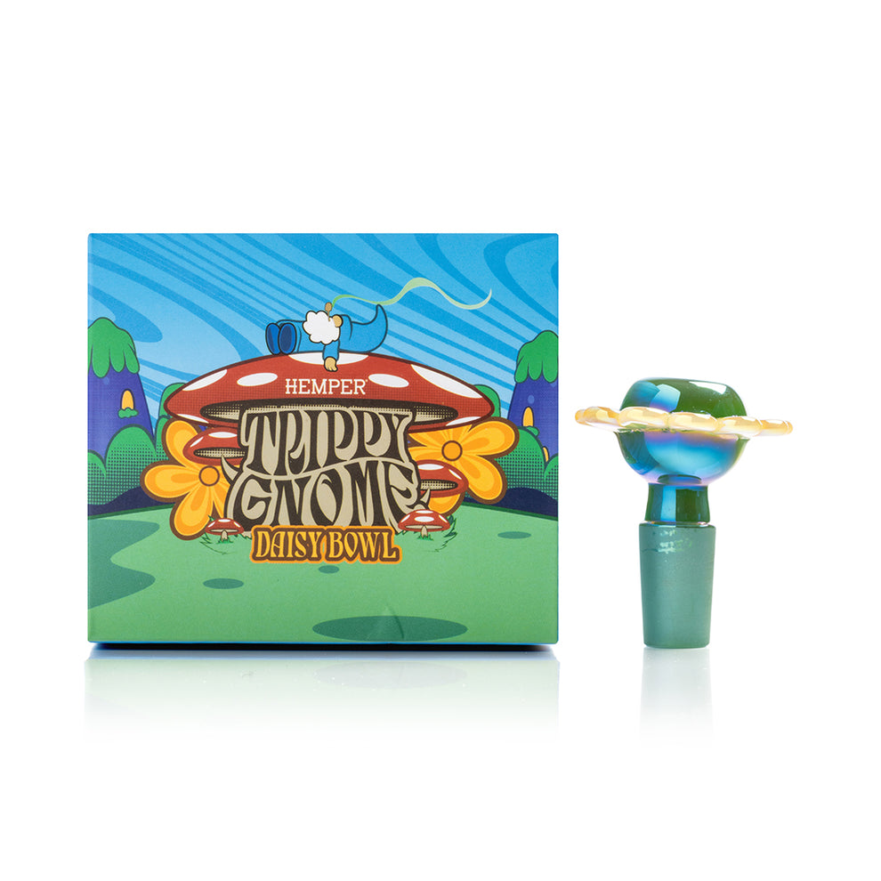 HEMPER Trippy Gnome Daisy Bong Bowl - 1