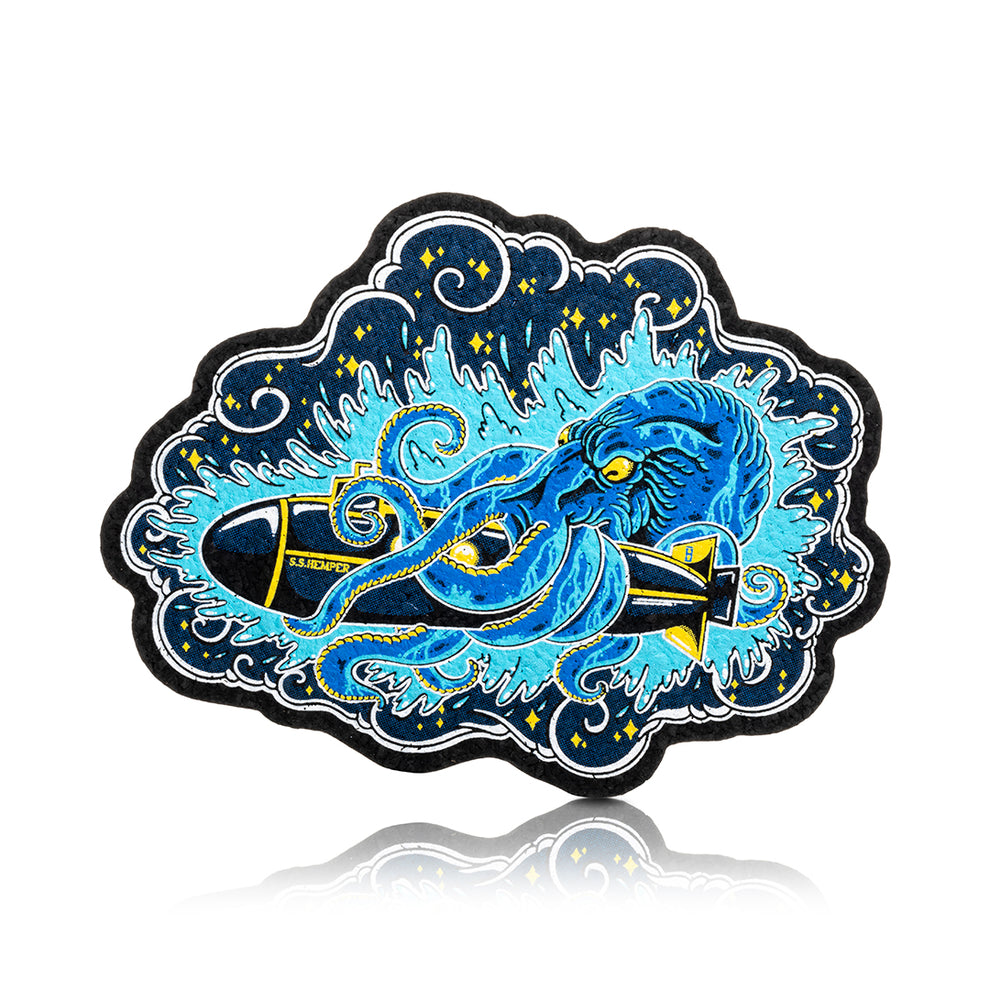 HEMPER Blue Kraken Dab Mat - 1