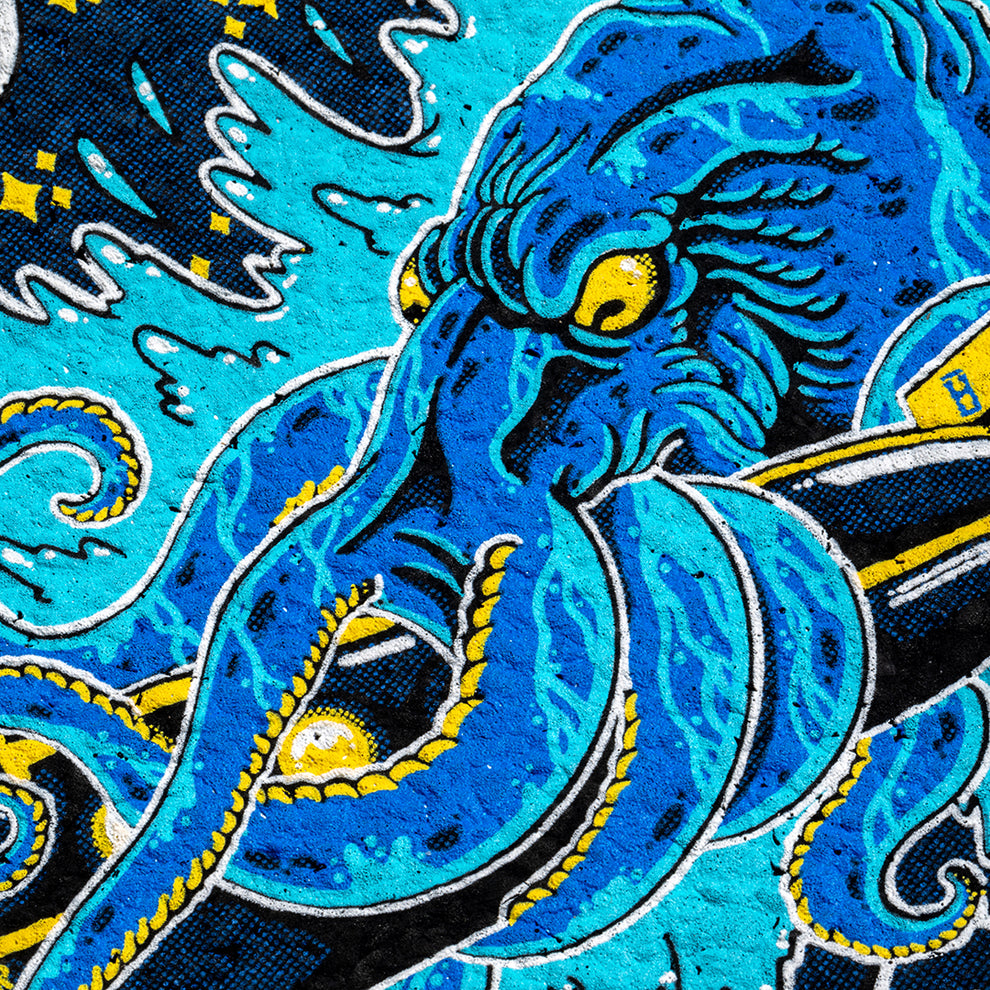 HEMPER Blue Kraken Dab Mat - 3