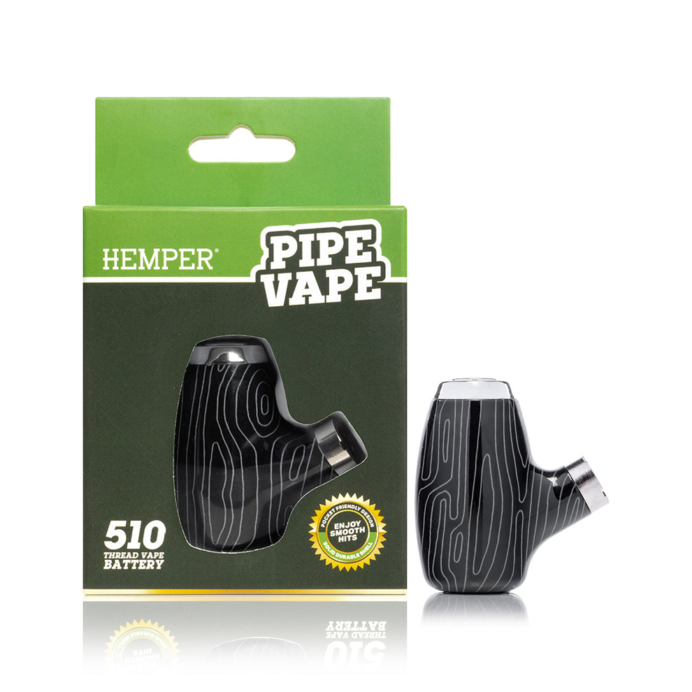 HEMPER Black Stripe Pipe Vape Battery - 16