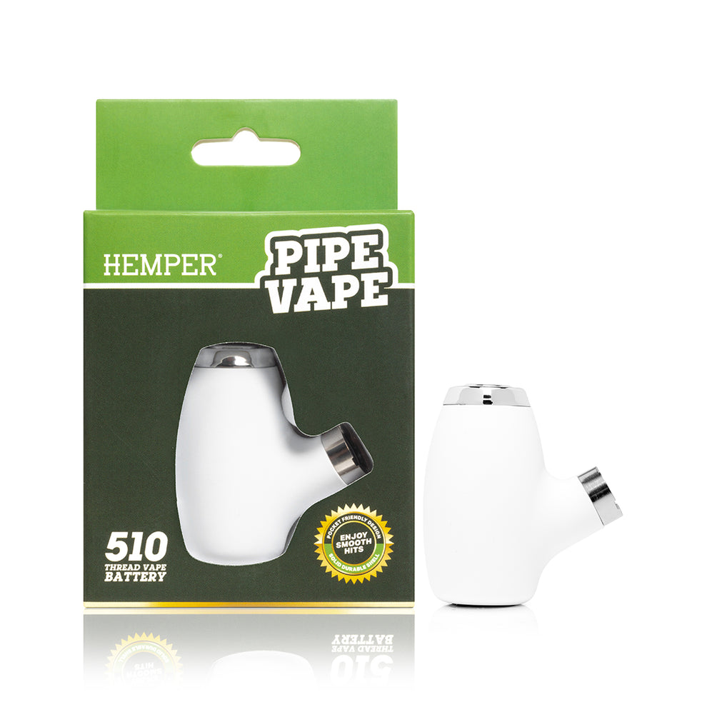HEMPER White Pipe Vape Battery - 8