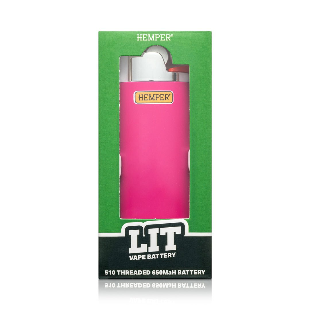 Lit 510 Thread Vape Battery HEMPER Lit 510 Thread Vape Battery HEMPER