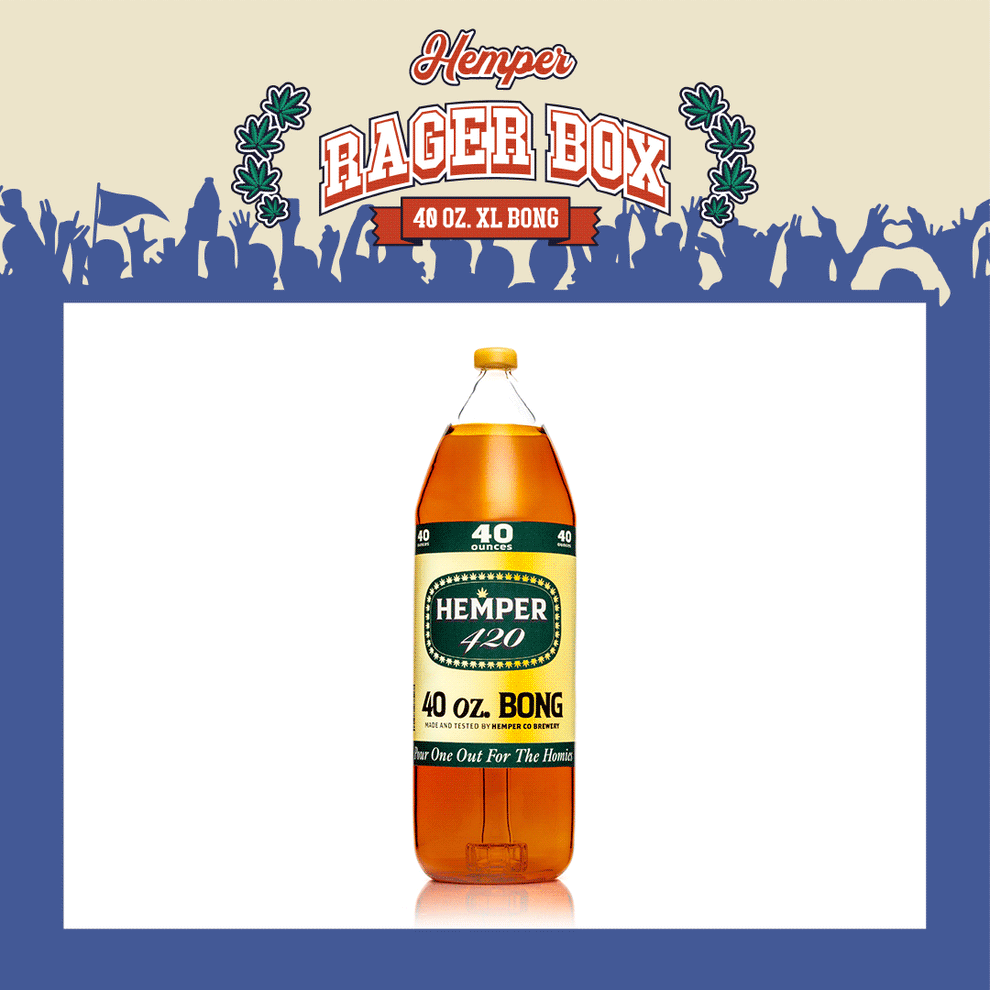 HEMPER Rager Forty Ounce XL Bong - 2