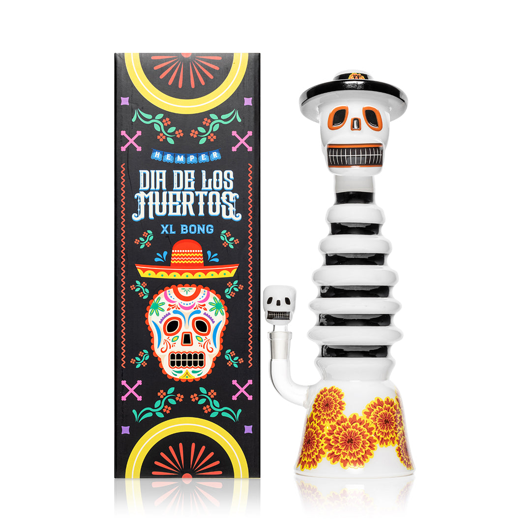HEMPER Dia De Los Muertos XL Bong