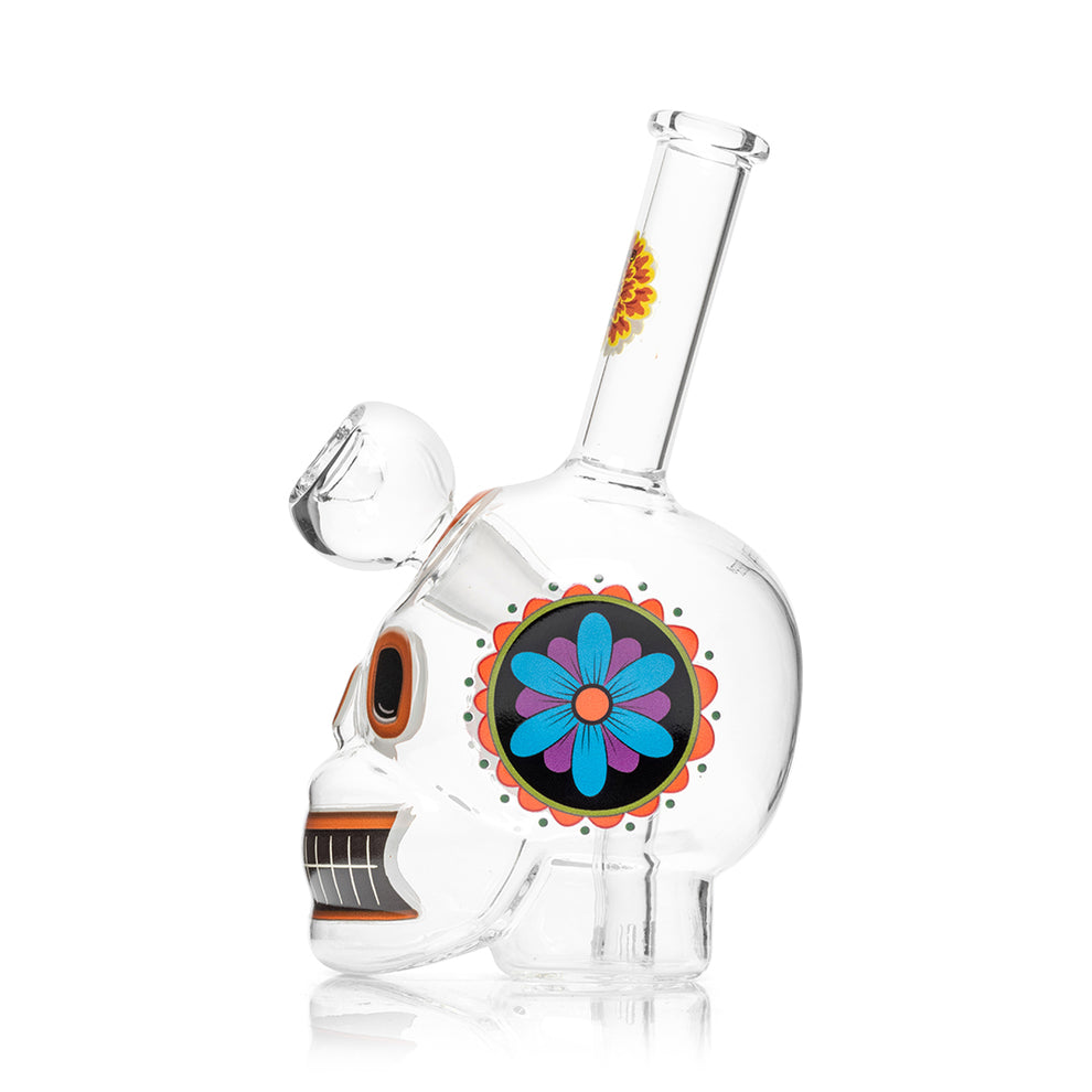 HEMPER Dia De Los Muertos Skull Bong - 7