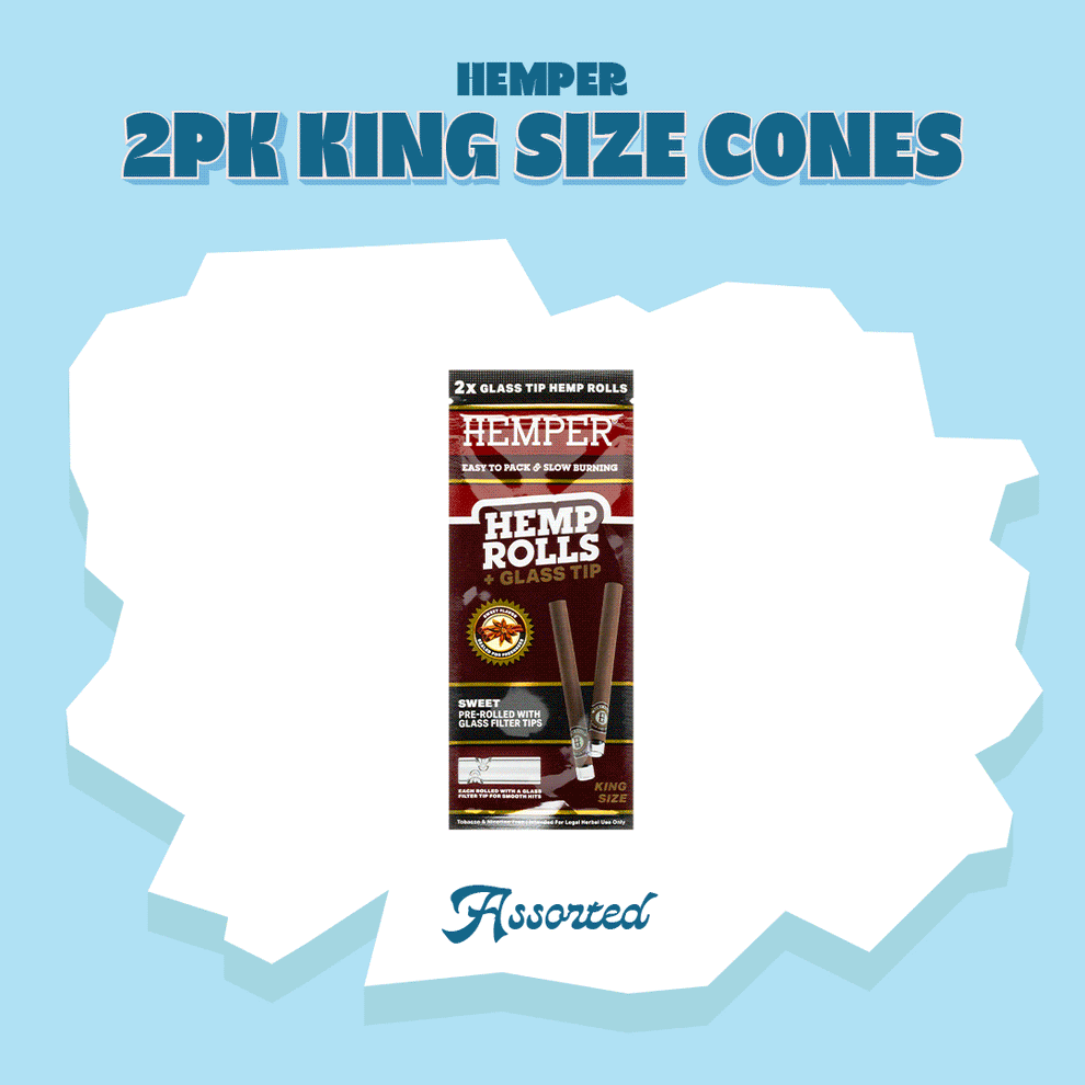 HEMPER King Size Hemp Rolls - 5