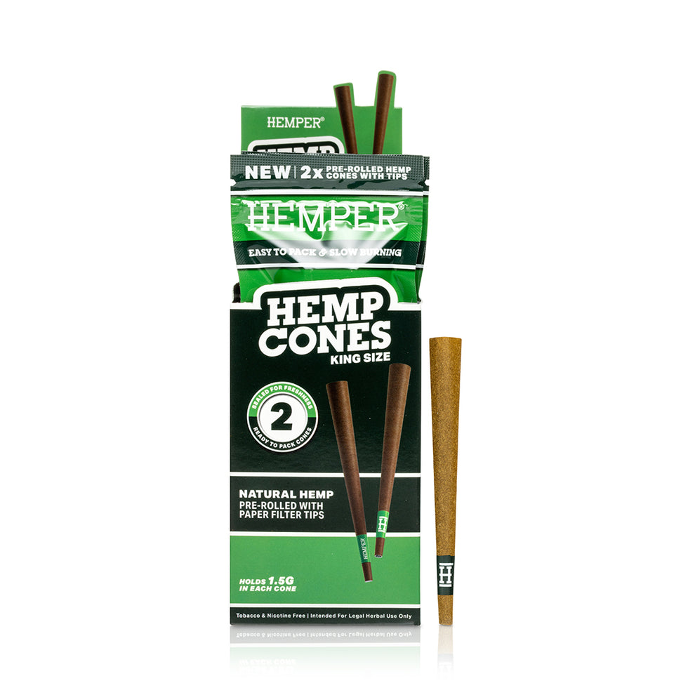 HEMPER Hemp Cones - Natural - 1