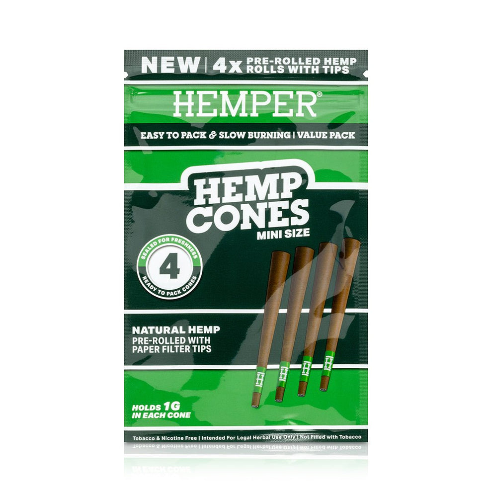 Mini Size Pre - Rolled Hemp Cones - HEMPER - 7