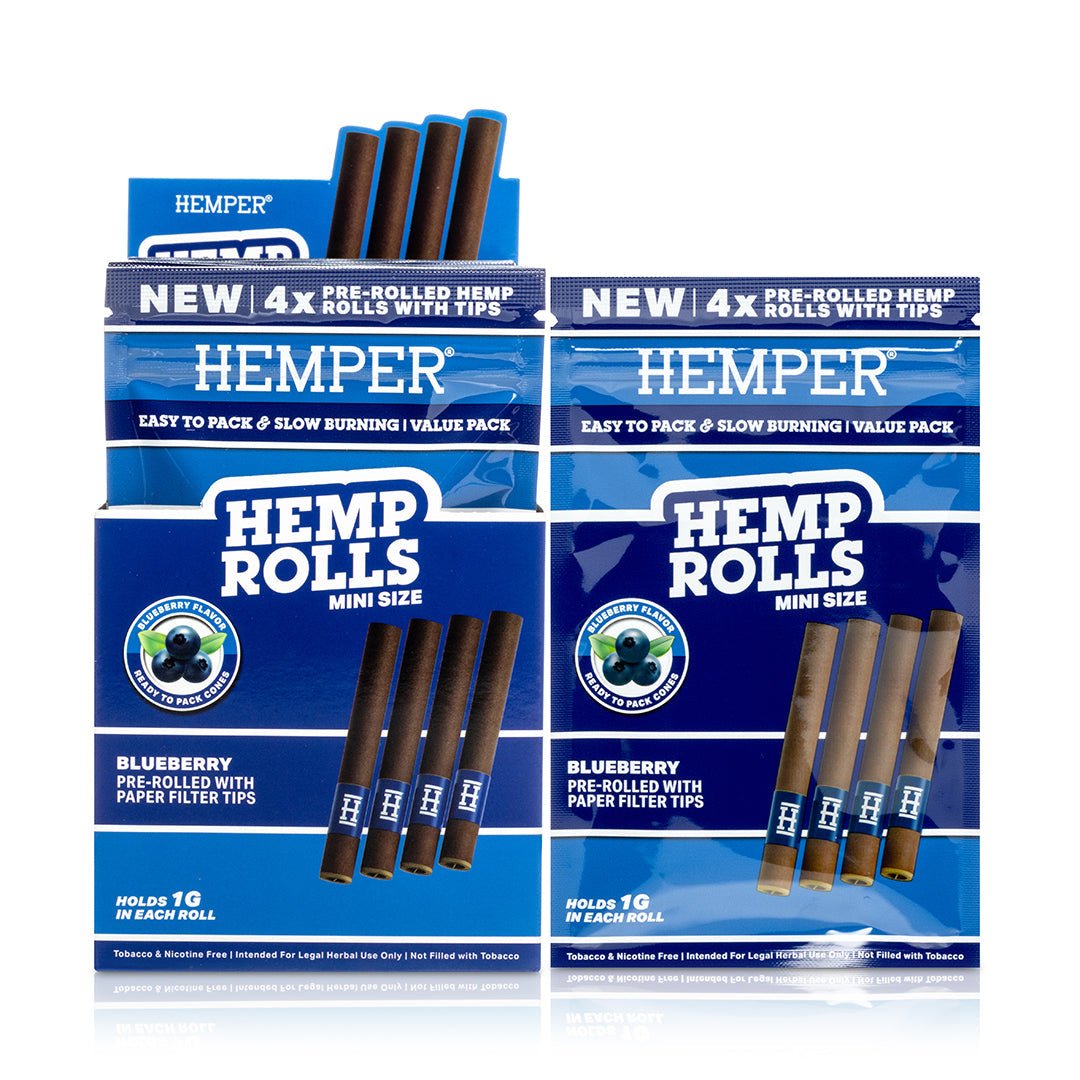 Mini Size Pre - Rolled Hemp Rolls - HEMPER - 