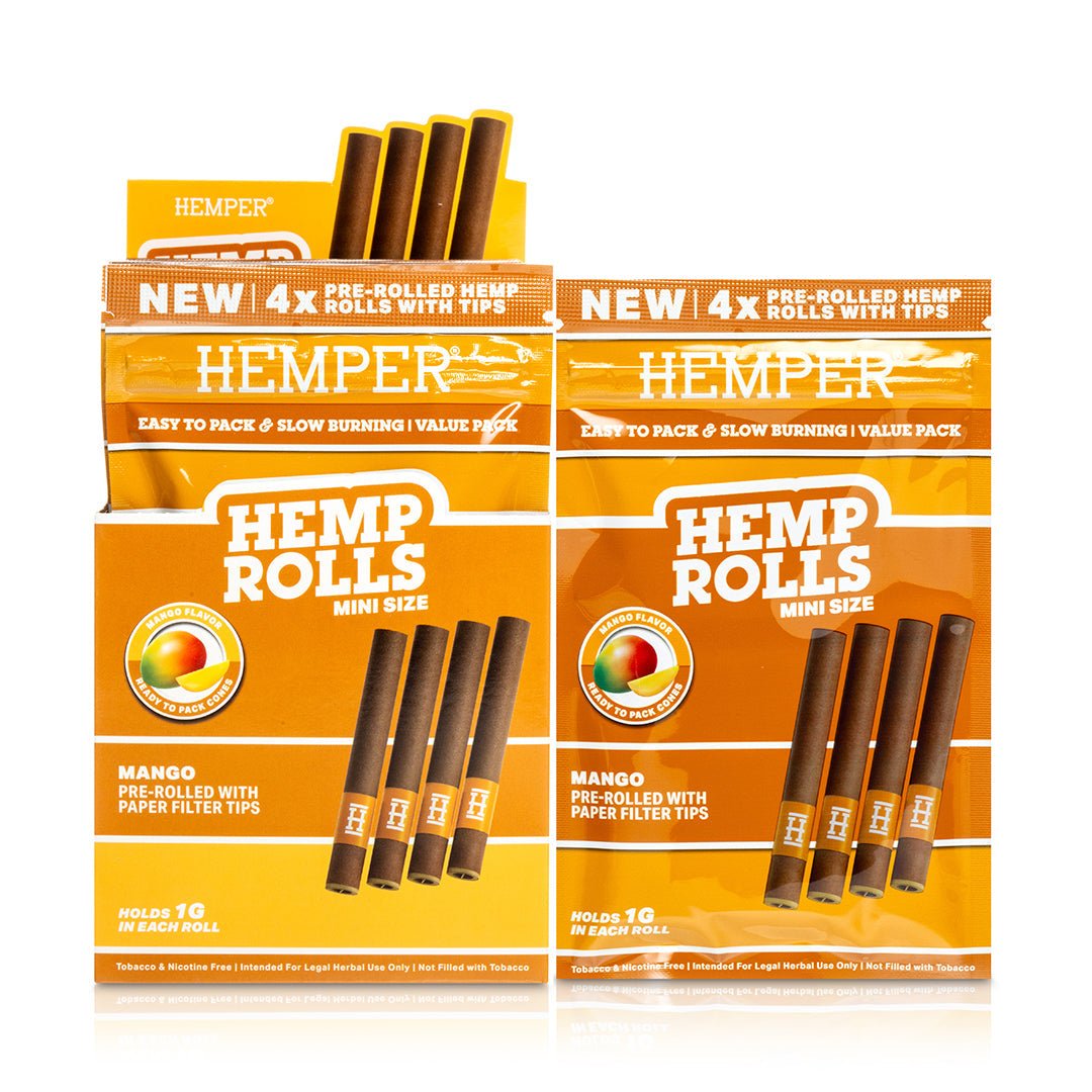 Mini Size Pre - Rolled Hemp Rolls - HEMPER - 