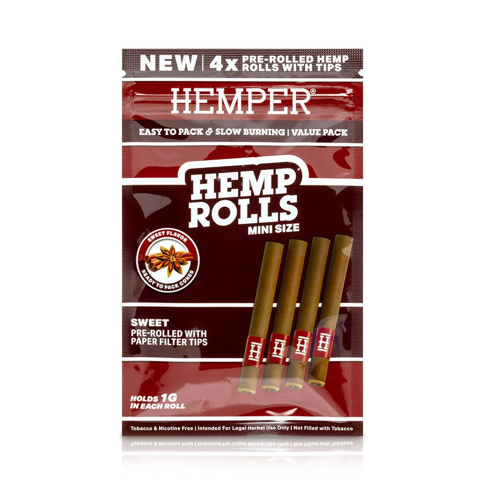 Mini Size Pre - Rolled Hemp Rolls - HEMPER - 15