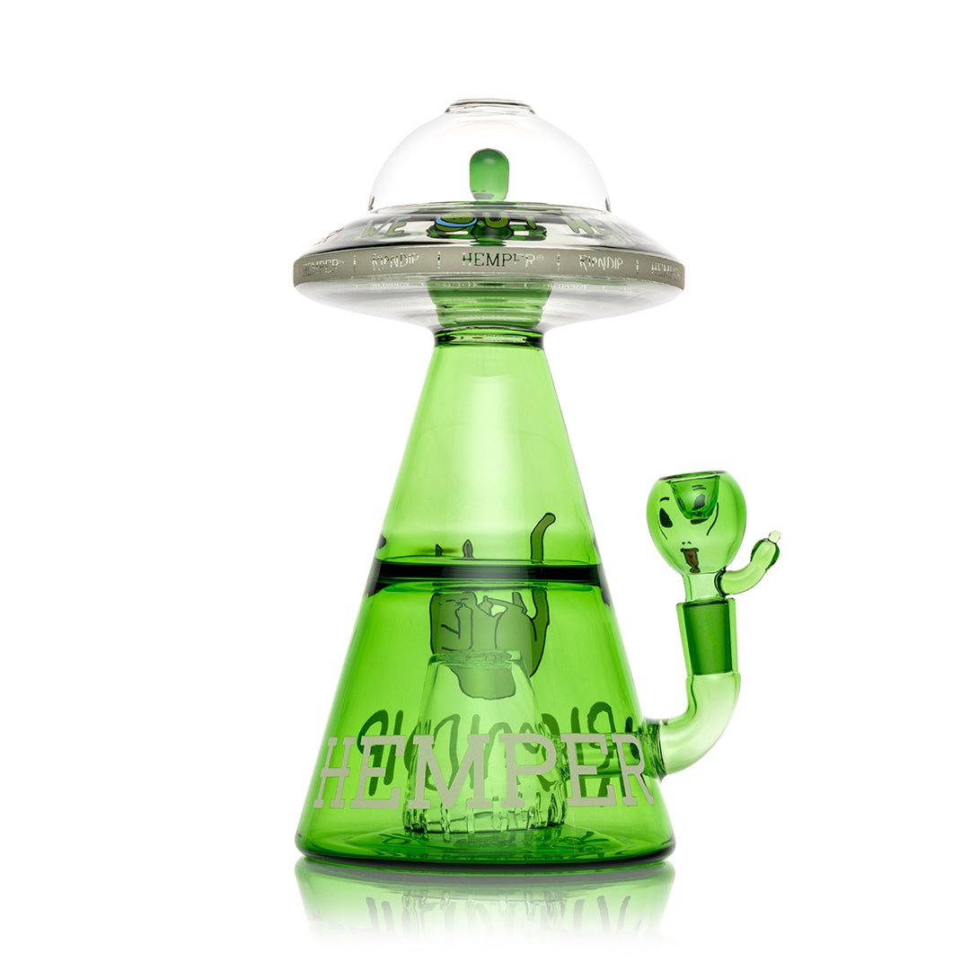 RIPNDIP Lord Alien UFO Bong | 8” | HEMPER