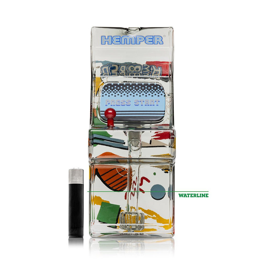 Totally Rad Arcade XL Bong - HEMPER