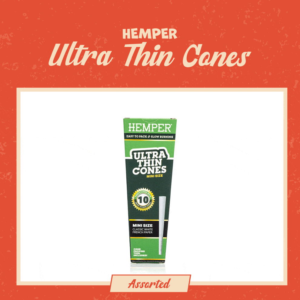 Hemper Assorted Ultra Thin Cones - 5