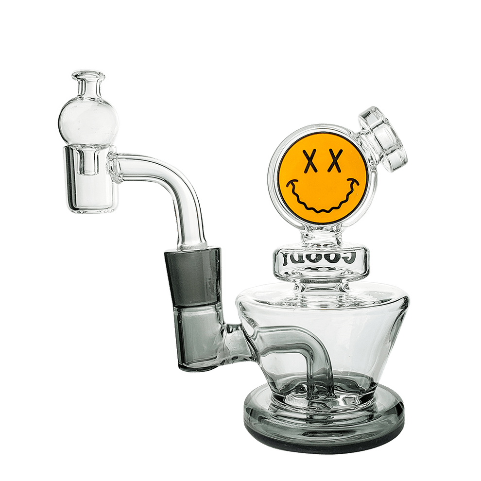 Goody Glass - Big Face Mini Dab Rig 4-Piece Kit - HEMPER - 1