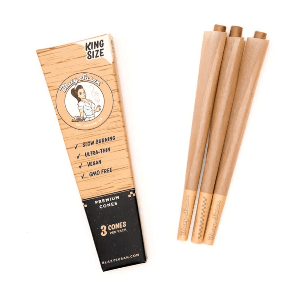 Blazy Susan Unbleached Paper Cones - HEMPER - 5