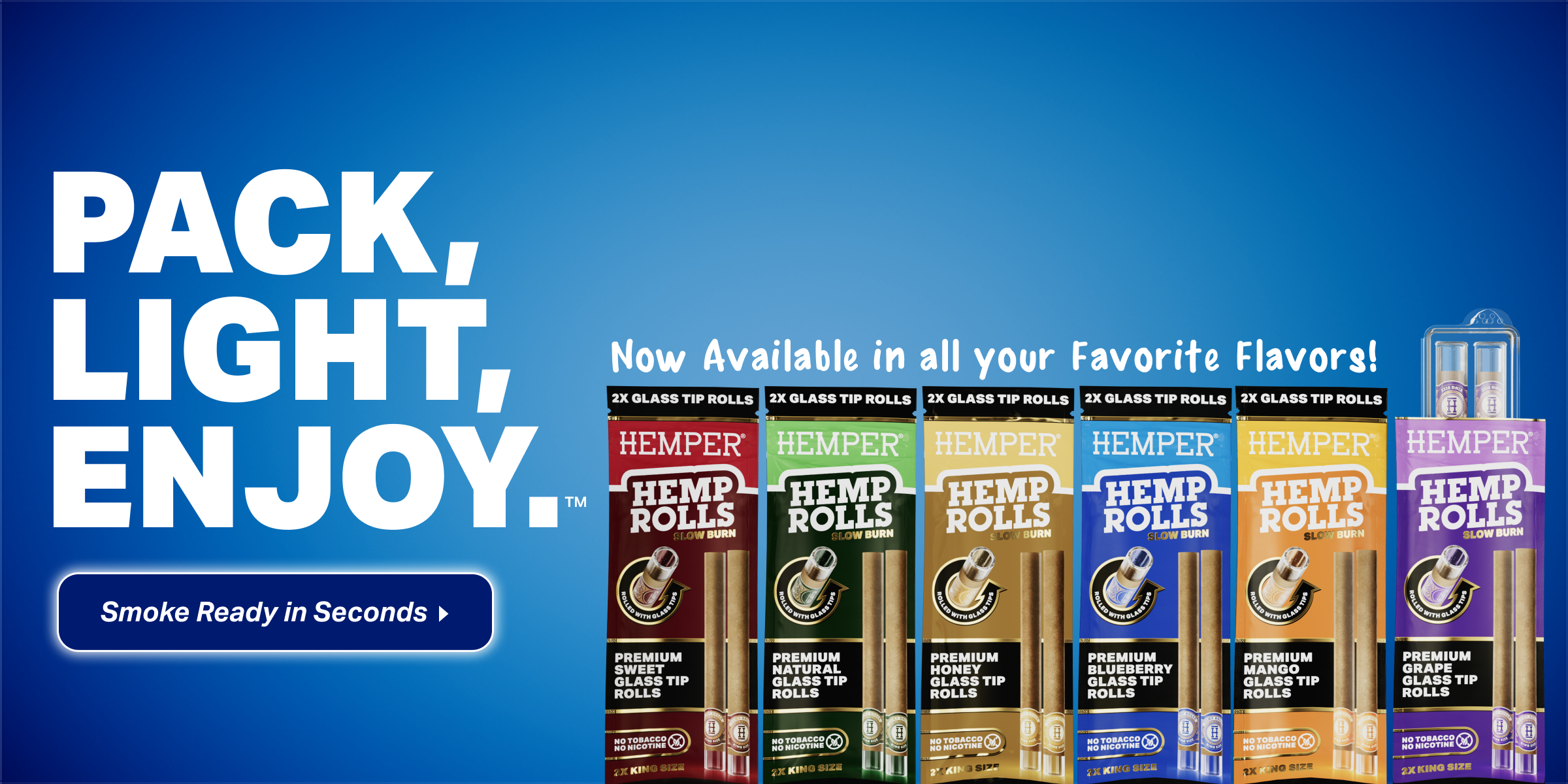 HEMPER Flavored Hemp Rolls