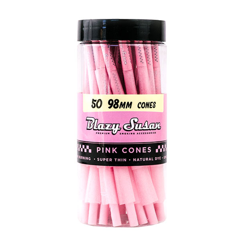 Blazy Susan Pink Cones - 6