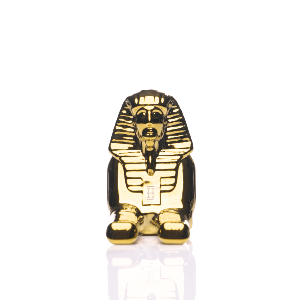 Egypt Sphinx Glass Hand Pipe - HEMPER