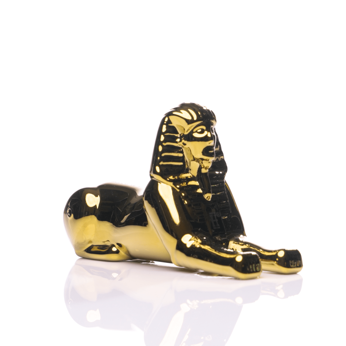 Egypt Sphinx Glass Hand Pipe - HEMPER - 