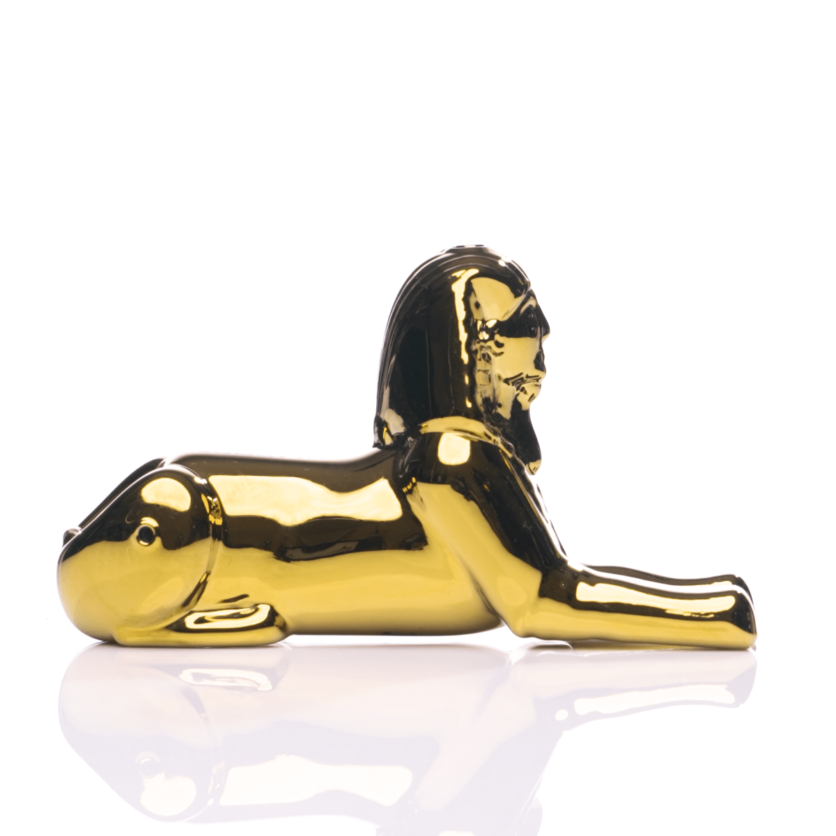 Egypt Sphinx Glass Hand Pipe - HEMPER - 
