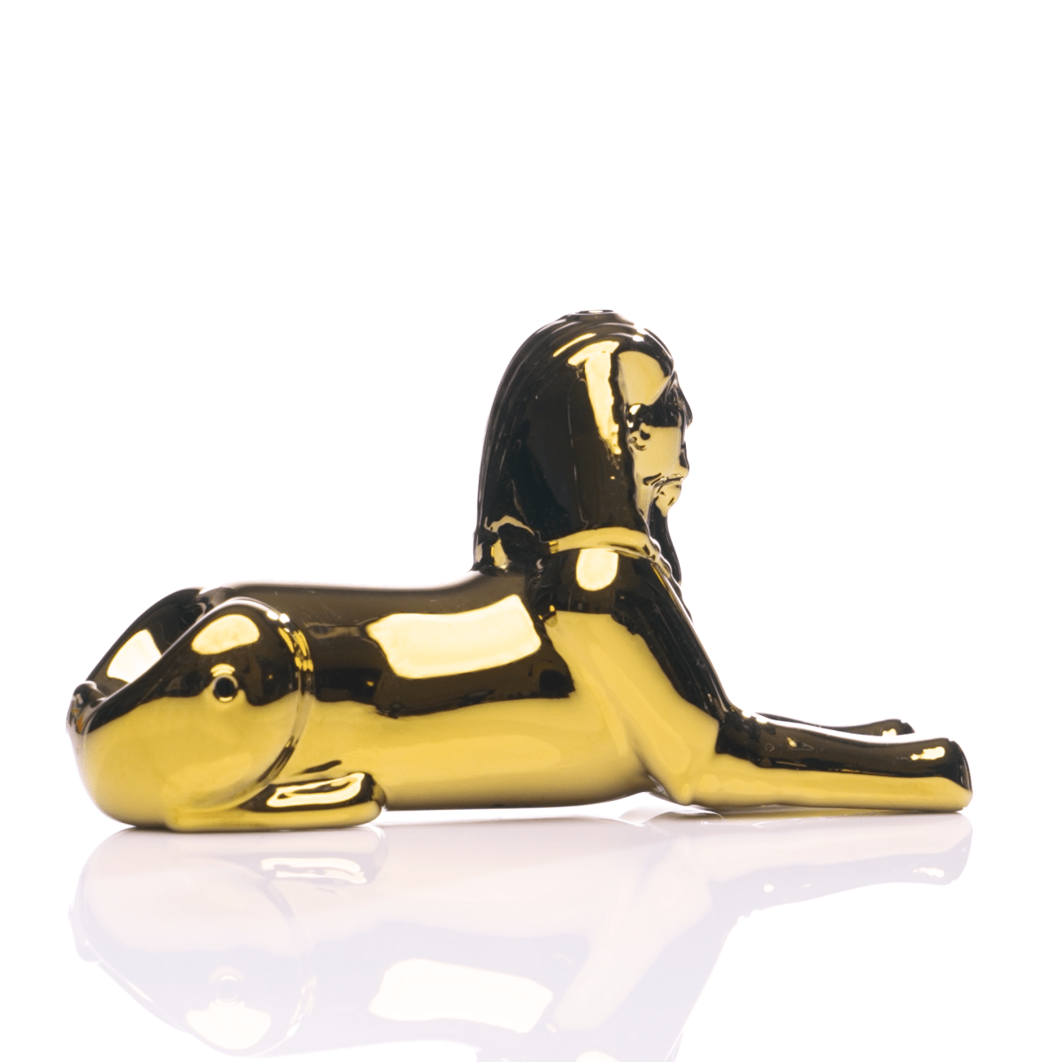 Egypt Sphinx Glass Hand Pipe - HEMPER - 