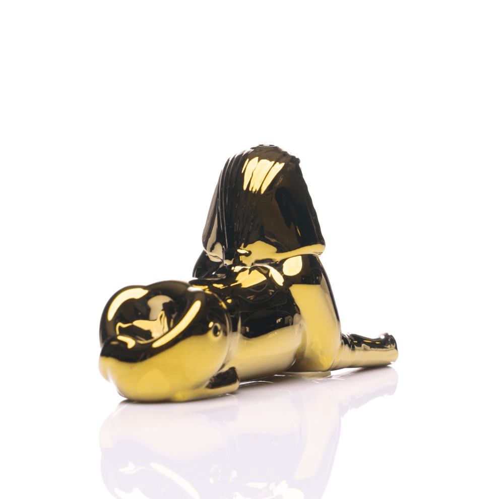 Egypt Sphinx Glass Hand Pipe - HEMPER - 18