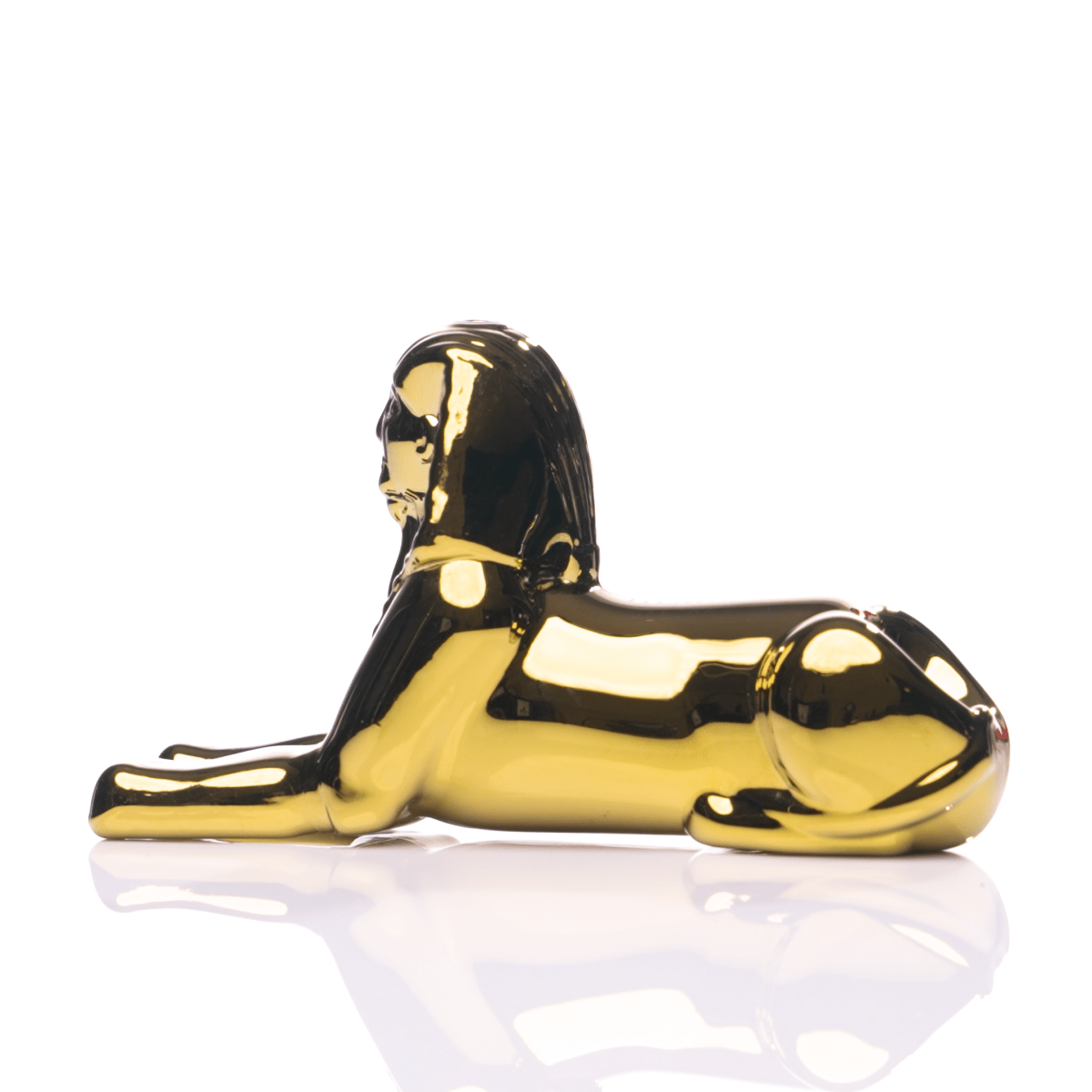Egypt Sphinx Glass Hand Pipe - HEMPER - 