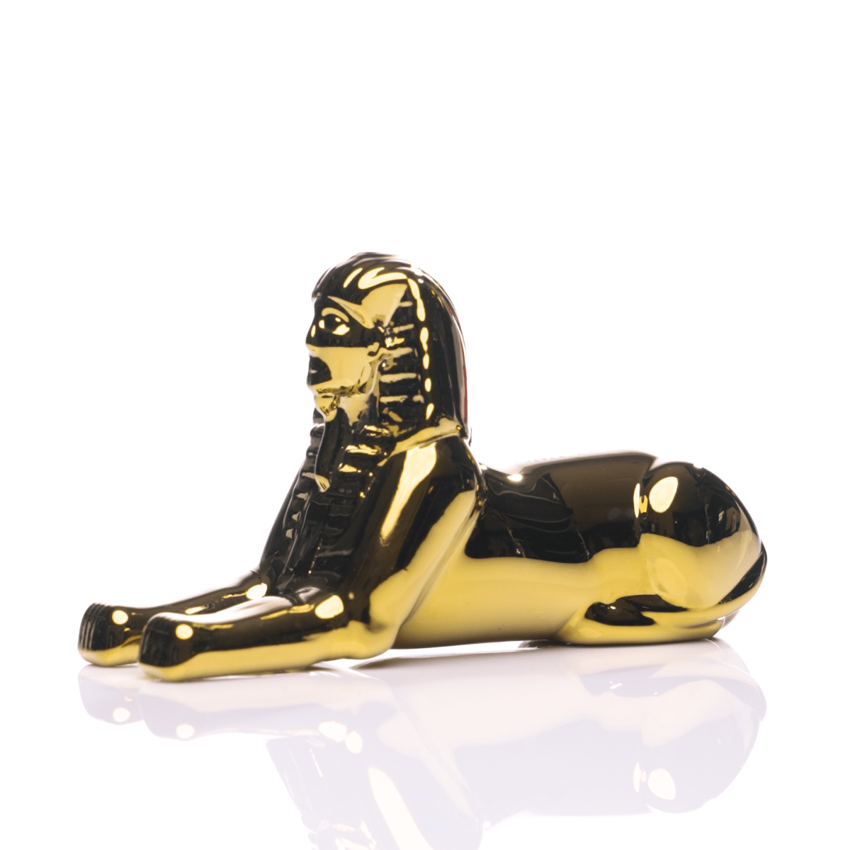 Egypt Sphinx Glass Hand Pipe - HEMPER - 