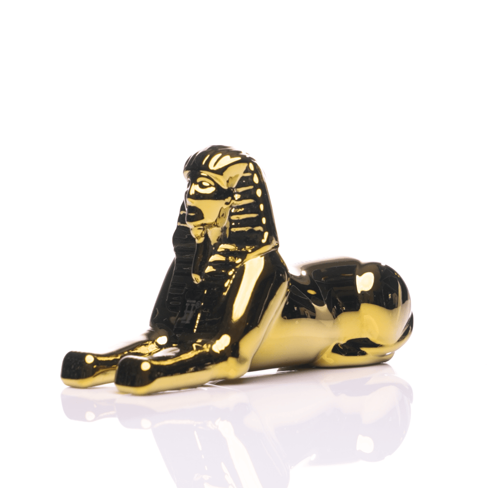 Egypt Sphinx Glass Hand Pipe - HEMPER - 29