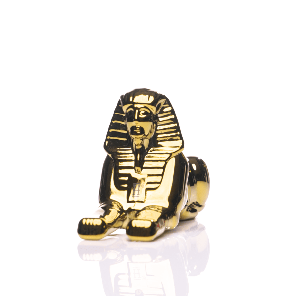 Egypt Sphinx Glass Hand Pipe - HEMPER - 31