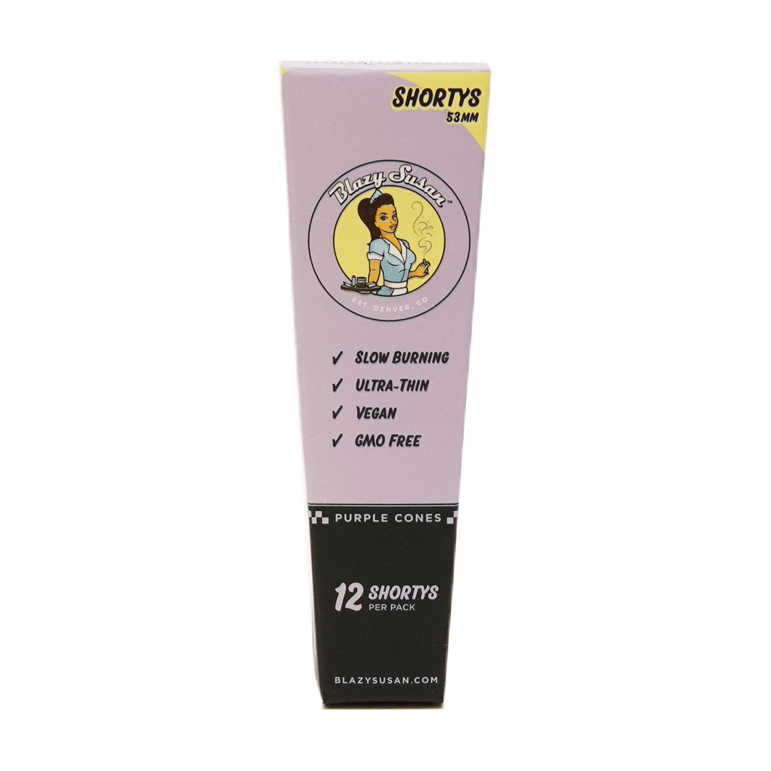Blazy Susan Purple Paper Cones - HEMPER - 