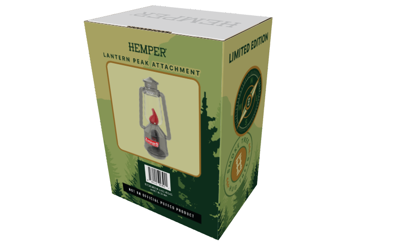 HEMPER Bowlman Lantern Puffco Peak Top Box Rear - 9