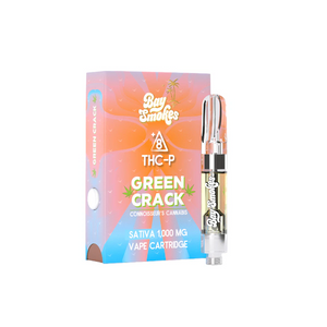 Bay Smokes - Green Crack THC-P + Delta 8 Vape Cart