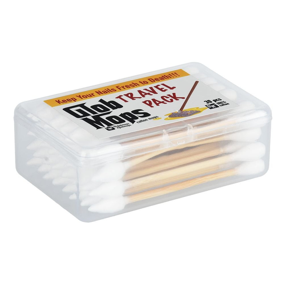 Glob Mops Dual Tip Cotton Swabs Travel Pack - 30pc - HEMPER - 1