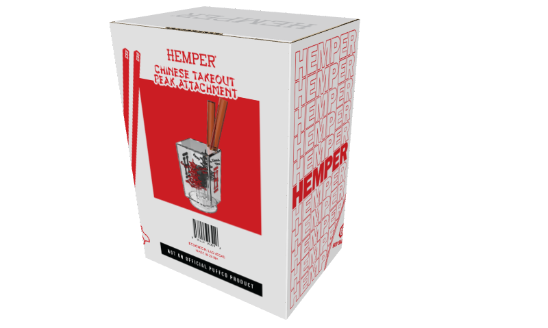 HEMPER Chinese Takeout Puffco Peak Top Box Rear - 9