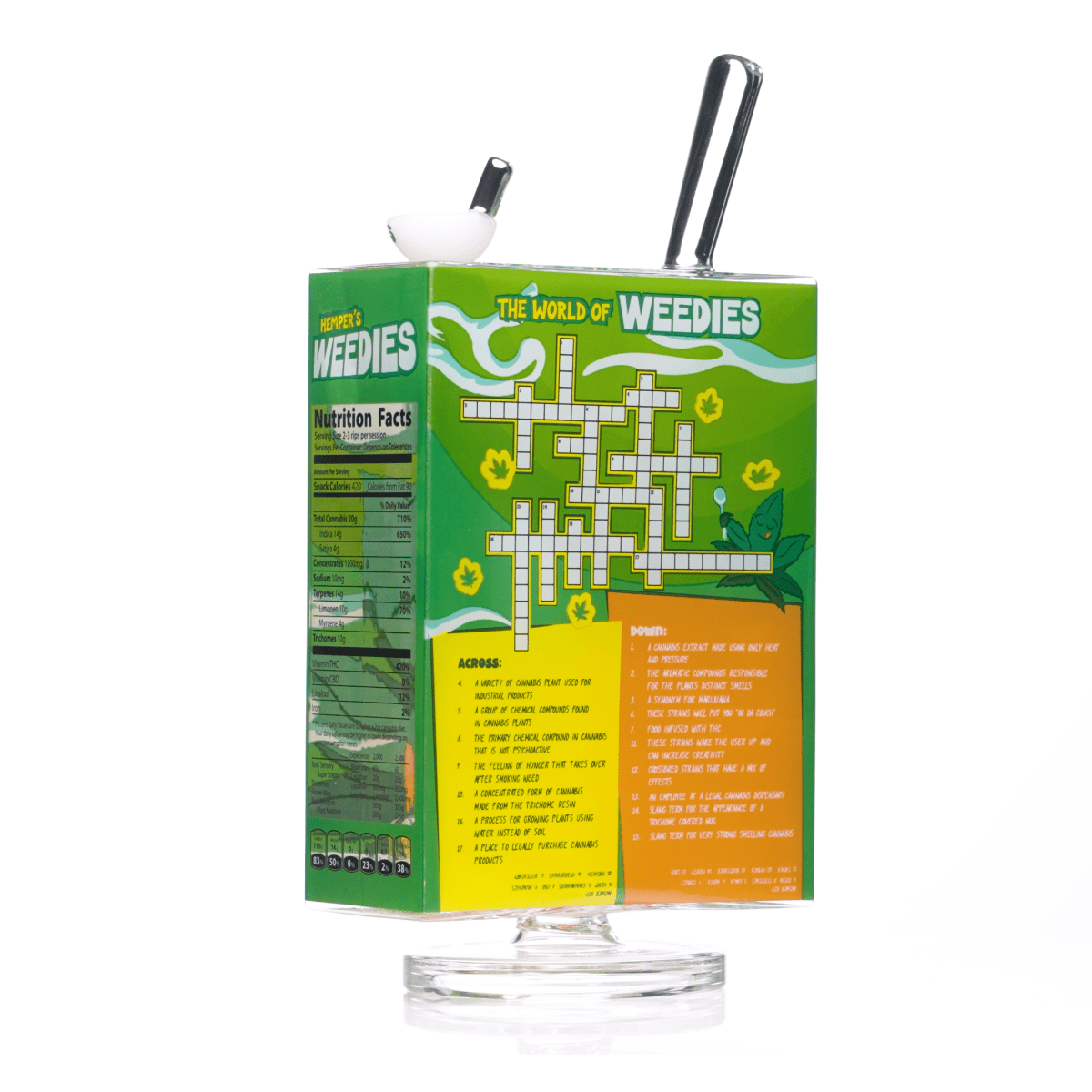 Weedies Cereal Box XL Bong - HEMPER - 