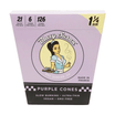 Blazy Susan Purple Paper Cones - HEMPER