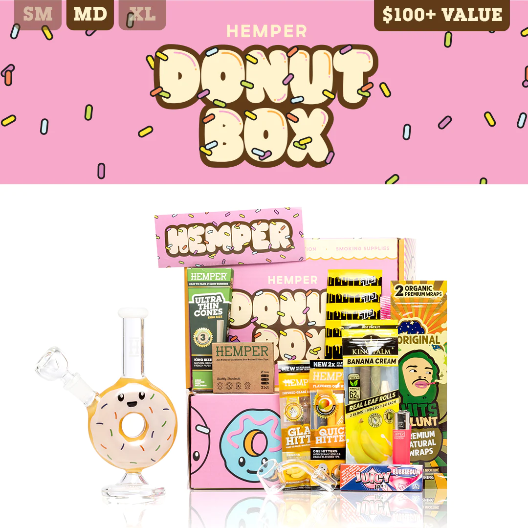 HEMPER - Donut Bong Box