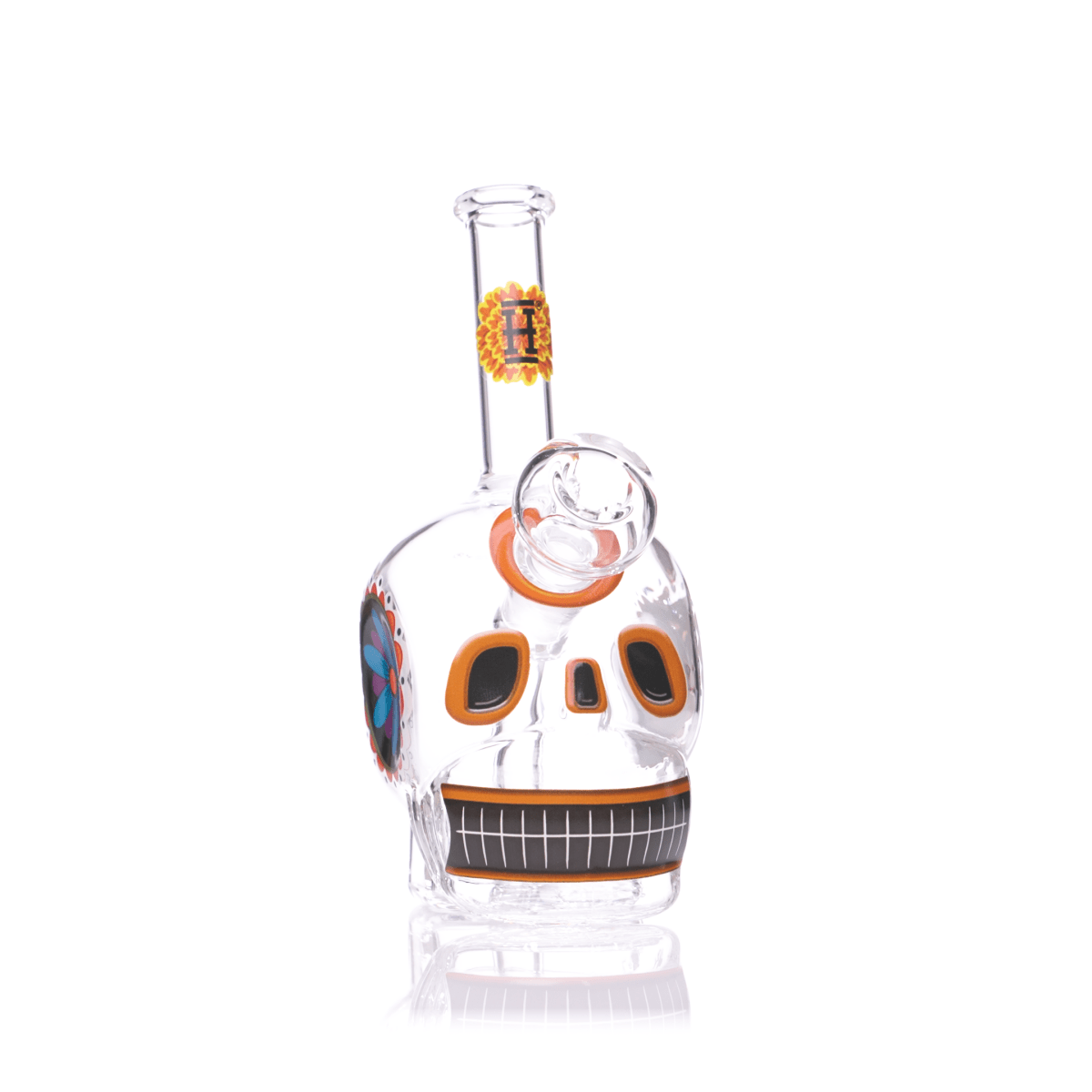 Dia De Los Muertos Skull Bong - HEMPER - 