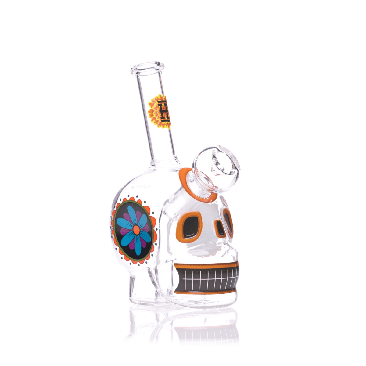 Dia De Los Muertos Skull Bong - HEMPER - 