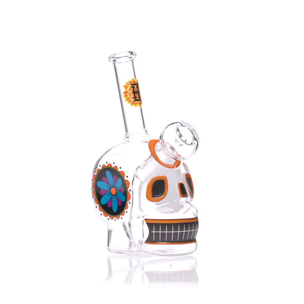 Dia De Los Muertos Skull Bong - HEMPER - 12