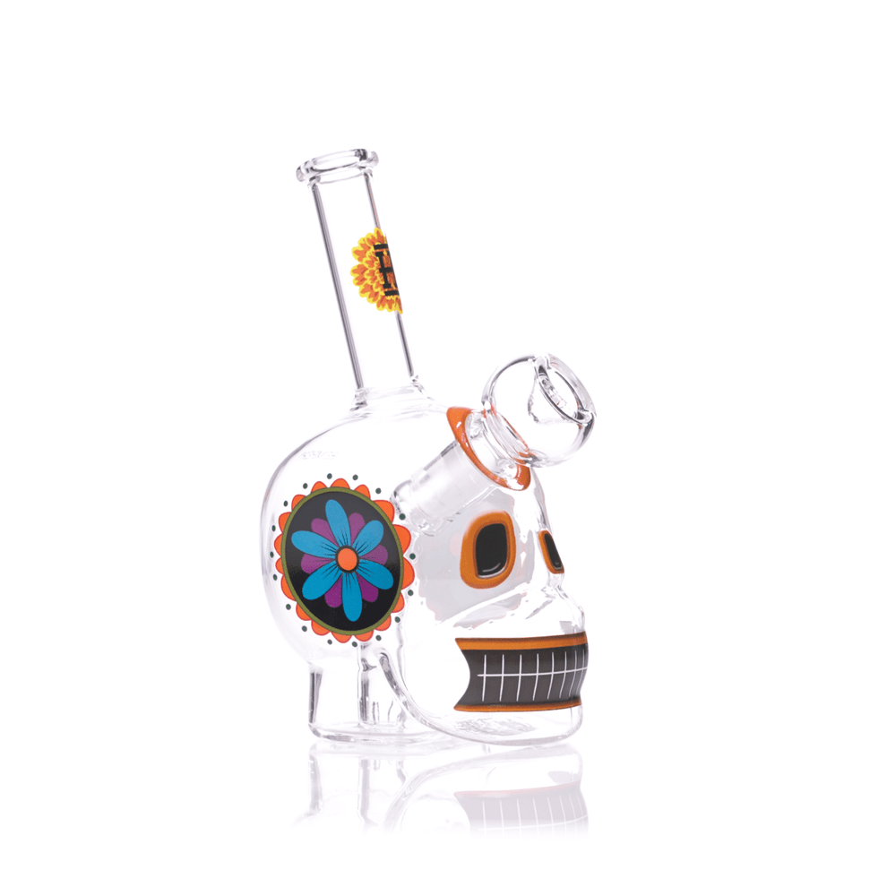Dia De Los Muertos Skull Bong - HEMPER - 13