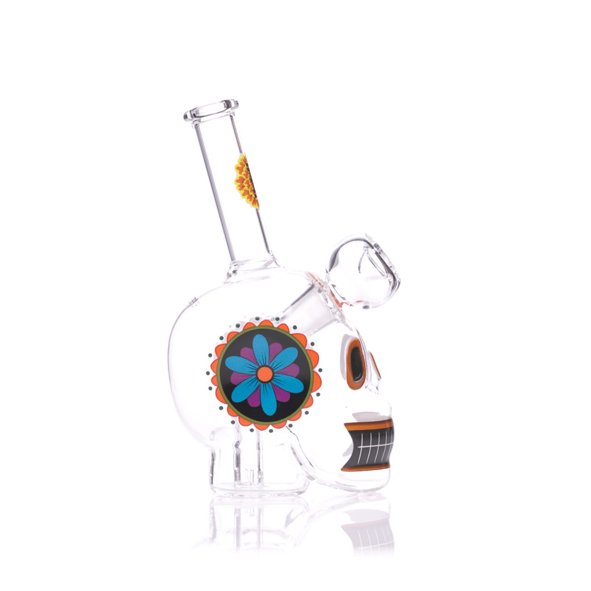 Dia De Los Muertos Skull Bong - HEMPER - 