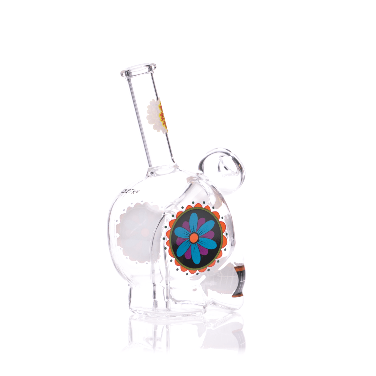 Dia De Los Muertos Skull Bong - HEMPER - 