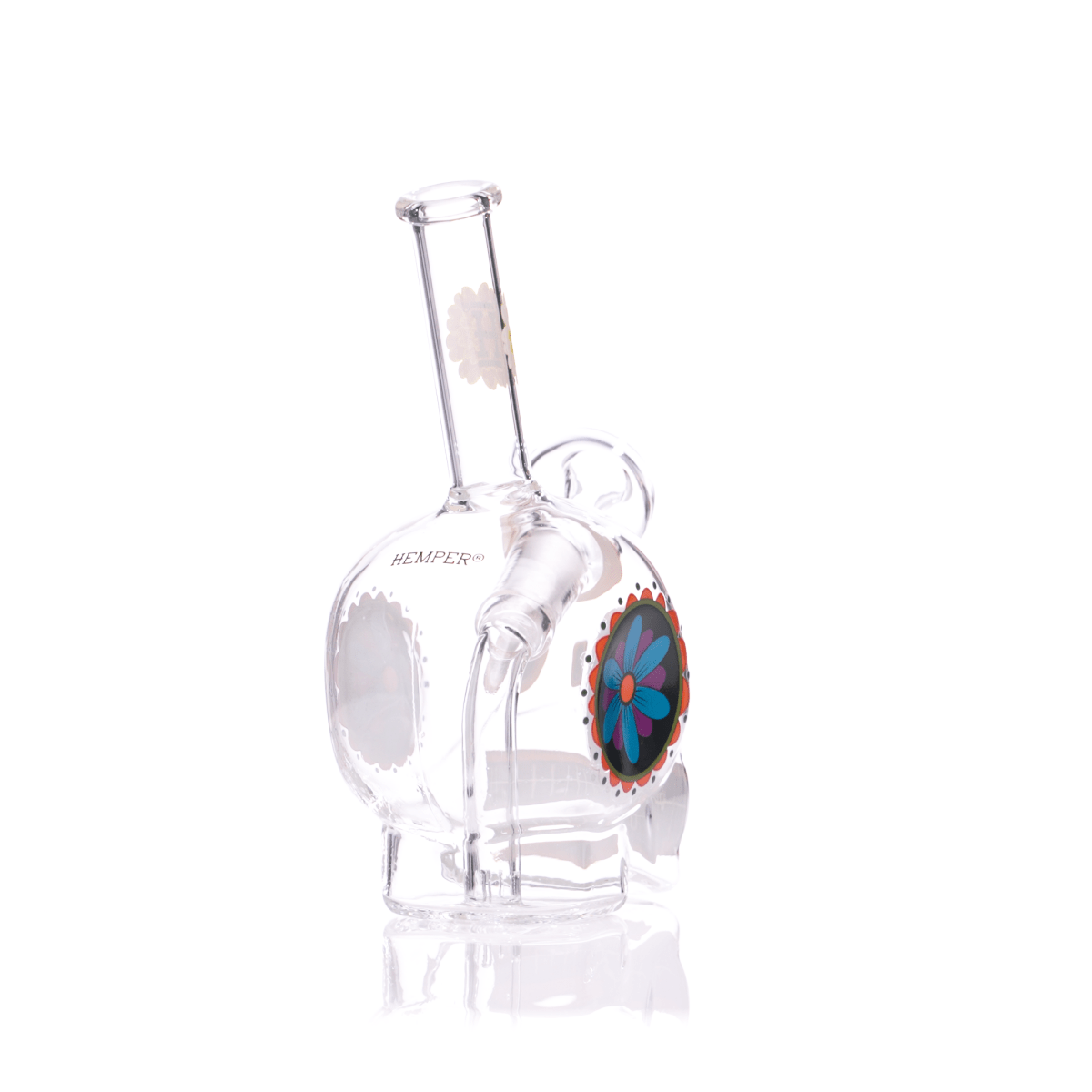 Dia De Los Muertos Skull Bong - HEMPER - 