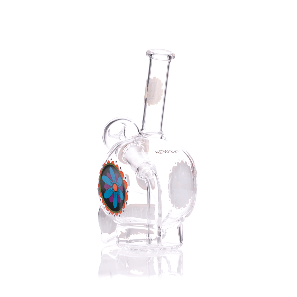 Dia De Los Muertos Skull Bong - HEMPER - 23